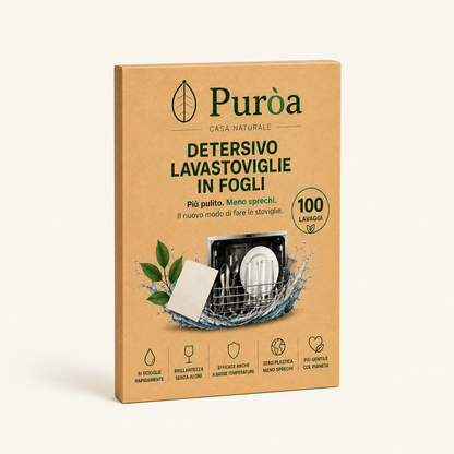 Fogli per lavastoviglie ecologici
