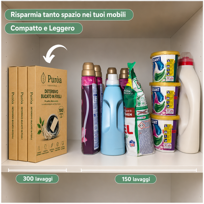 Fogli per il bucato ecologici