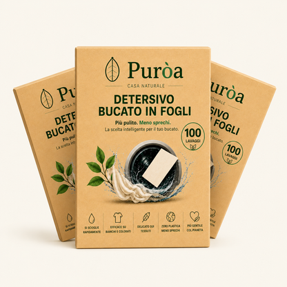Fogli per il bucato ecologici