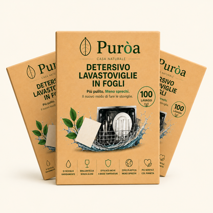 Fogli per lavastoviglie ecologici